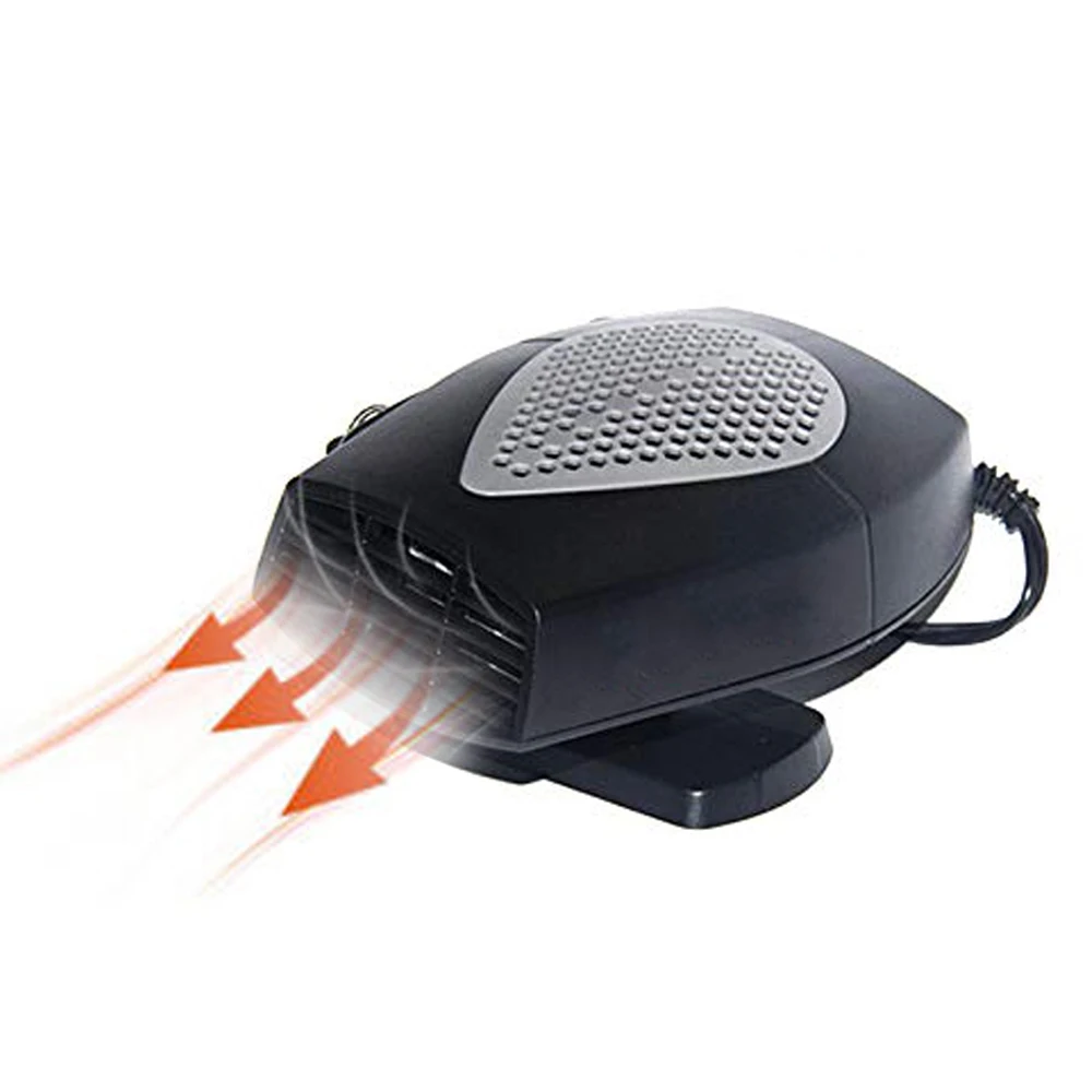 

150W 12V Protable Adjustable Vehicle Car Heater with Folding Handle Warm Heating Car Fan Defroster Demister