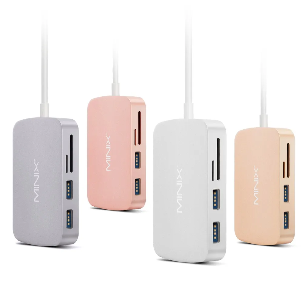MINIX NEO C-X Type C USB-C Hub HDMI Output With Power Delivery For Charging Multiport Adapter Compatible with New MacBook | Электроника