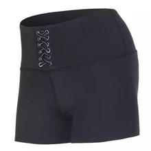 Для женщин быстрое высыхание Йога спортивные короткие Спорт на открытом воздухе Фитнес тренажерный зал Йога Шорты