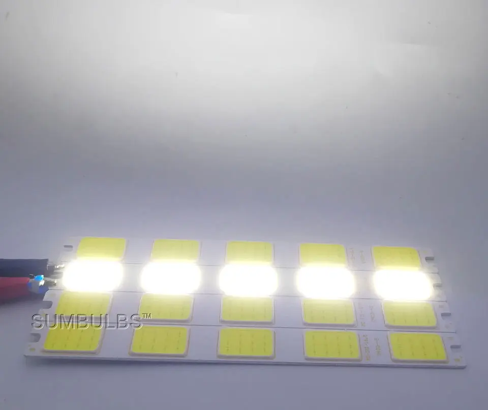 Special Shape COB LED Light Strip DC 12V 5W 6W Cold White LED Bulb with Star Grid Arrow Shape DIY Work Home Car Decor Lighting (12)
