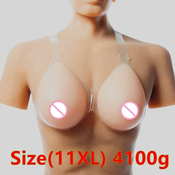 

Transgender Boobs 4100g/pair Crossdresser Adhesive Fake Breast Artificial Breast Boob Enhancer Shemale Silicone Breast Form