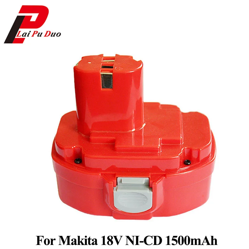 

18V 1.5Ah NI-CD Power Tool Replacement Battery For Makita:1833,1835,192827-3,192829-9,4334DWD,5046D,5026DB