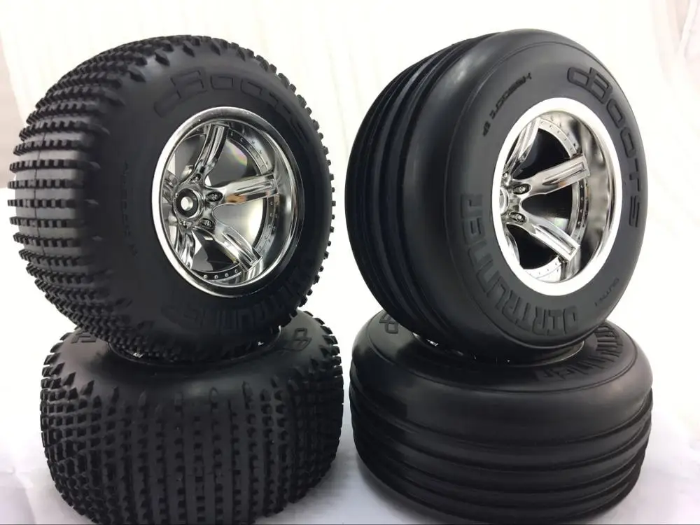 

1/12 1/10 Racing Truck Buggy Monster short course car tire set for HPI E-Firestorm Flux 4pcs