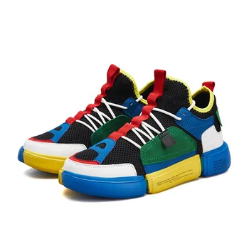 

2019 Summer Running Shoes Men Sneakers Air Mesh Breathable Trainer Outdoor Sport Shoes for Male Athletic Zapatillas hombre