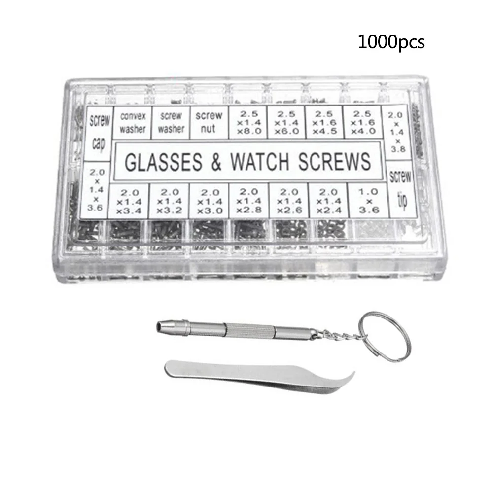 small nuts and bolts for glasses
