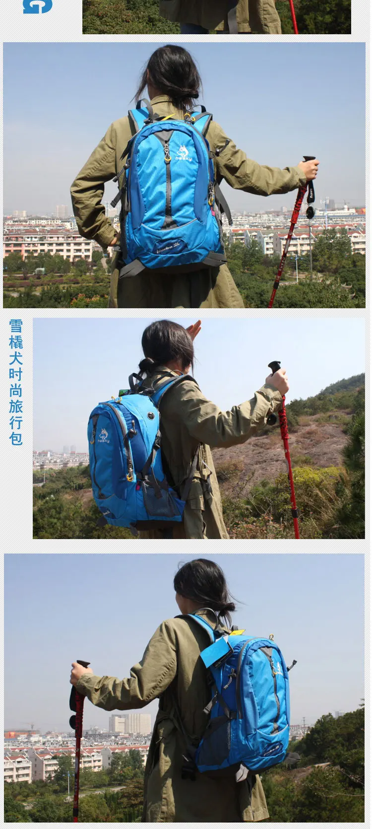 Нейлоновая сумка для альпинизма Jungle King 30л, спортивный рюкзак для путешествий, водонепроницаемый рюкзак для мужчин и женщин, рюкзак для альпинизма