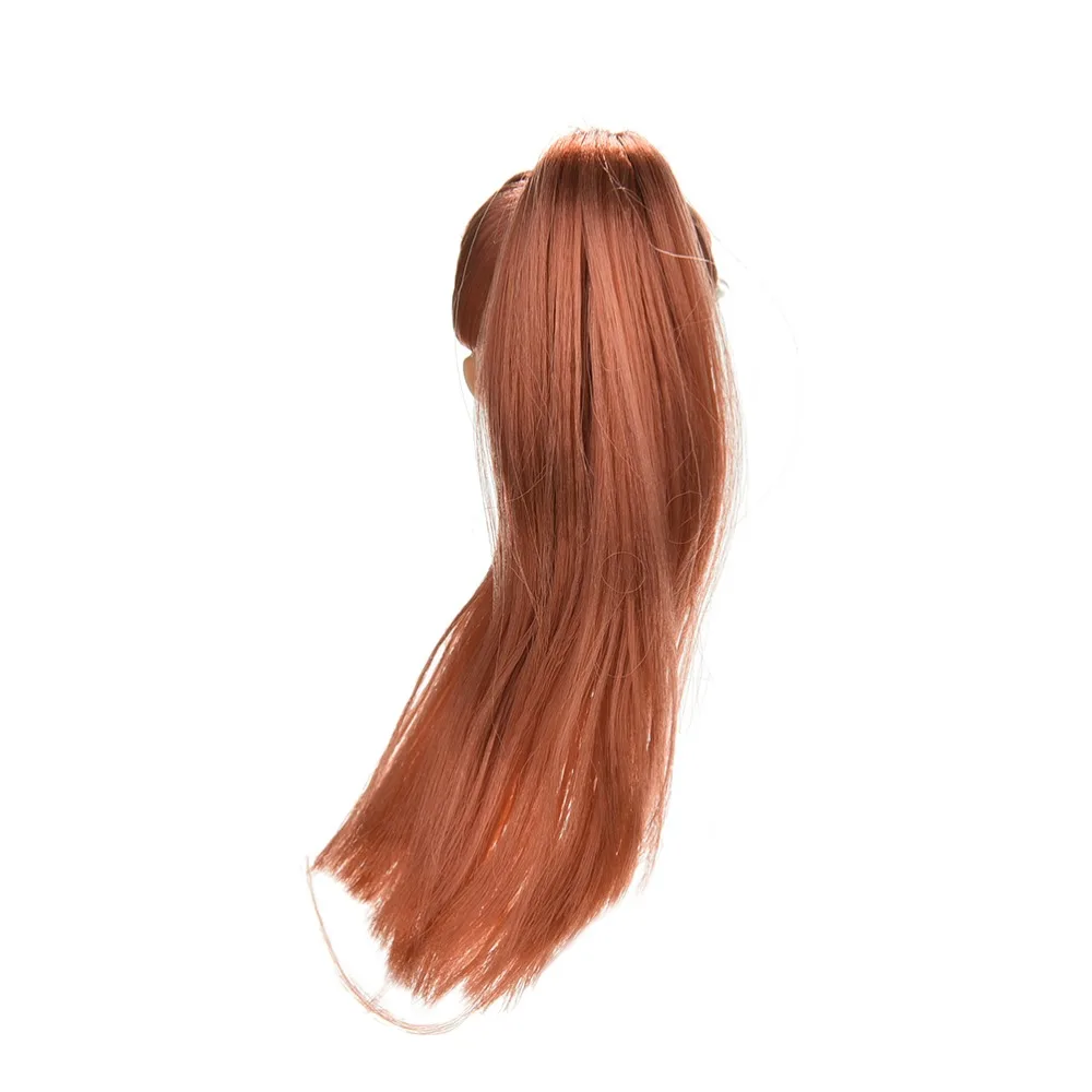 

New Arrival Doll Head with Colorized Hair Styling Accessories for Dolls Baby Toys Random Style 1PC