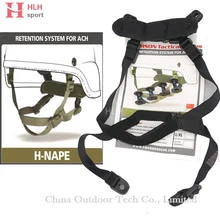 Hlhlsport шлем система удержания H-Nape военный страйкбол Пейнтбольный шлем аксессуар ремень системы черный загар