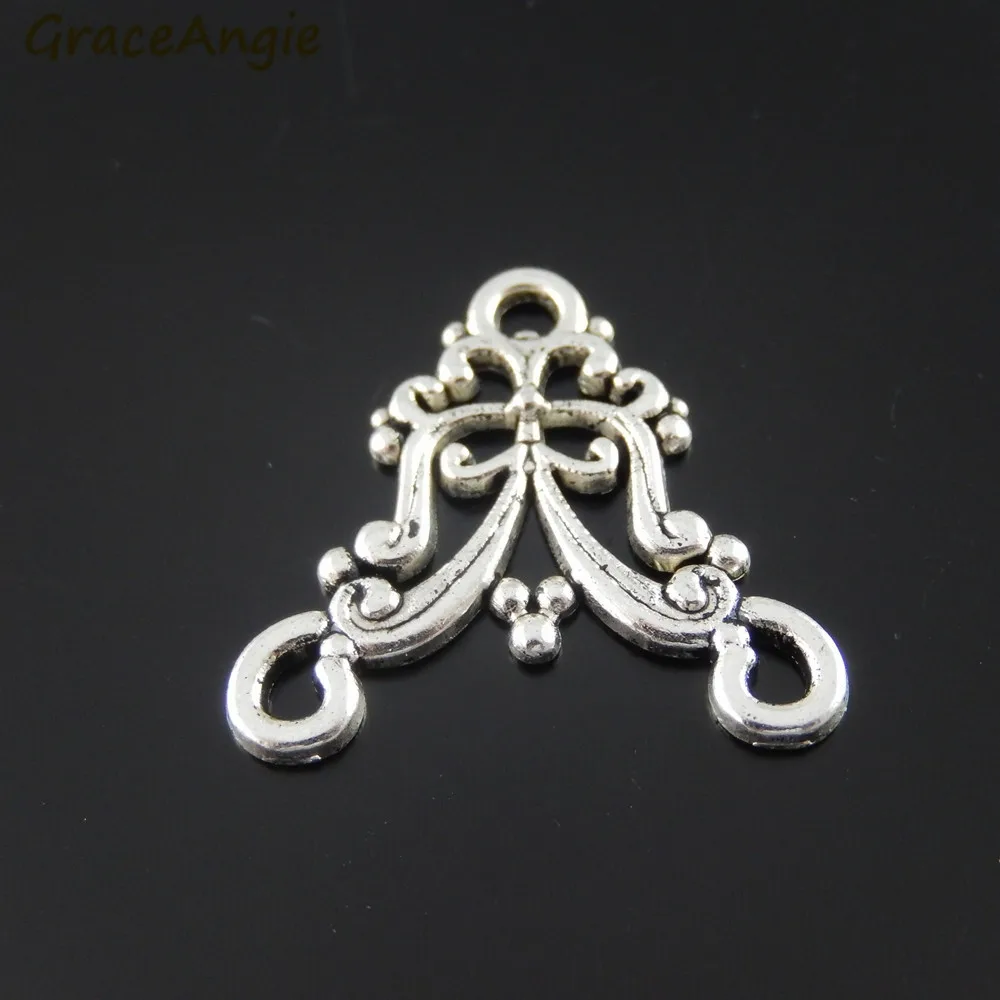 Buy 20PCS Wholesale Antique Silver Color Connector