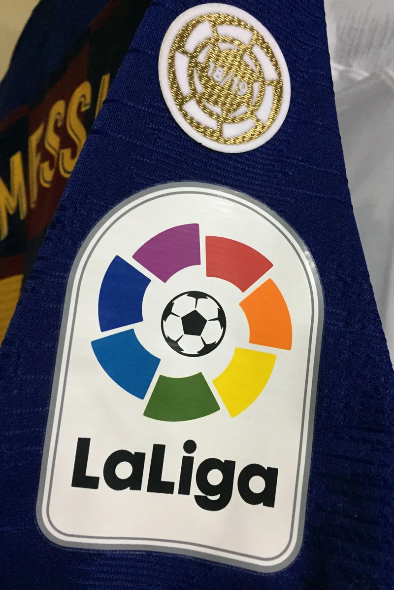 

2019 La Liga Patch and LFP CHampions patch 1819 Badge Heat Transfer Soccer Badge