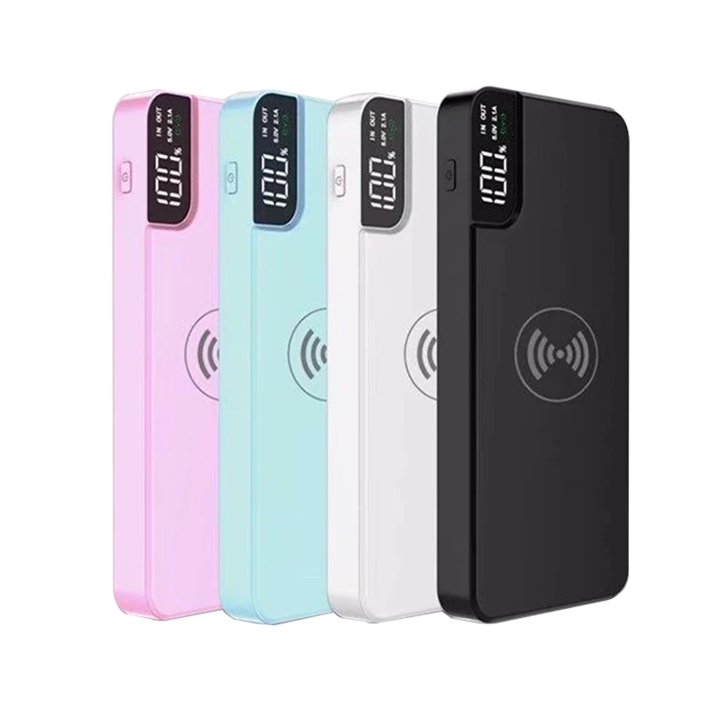 Portable Power Bank 10000mAh External Battery Qi Wireless Charger
Poverbank Digital Display Powerbank For iPhone Xiaomi Samsung