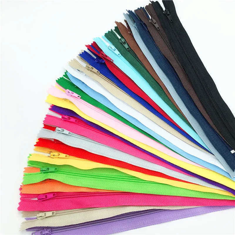 

10pcs/ 10inch 25CM 3# Closed End Nylon Coil Zippers Tailor Sewing Craft (Color U PICK) Z0024