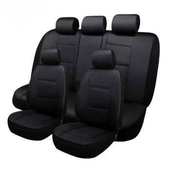 

(Front+Rea)5 Seats leather Custom car seat cover For chevrolet aveo captiva cruze lacetti lanos niva onix optra sonic orlando
