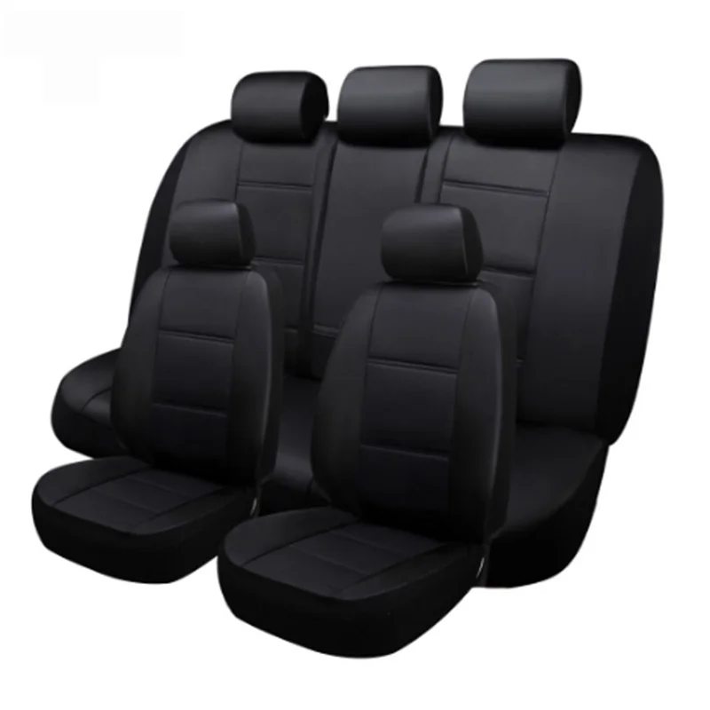 

(Front+Rea)5 Seats leather Custom car seat cover For Lada 2107 2110 2114 granta kalina 1 2 largus niva 4x4 priora vesta xray