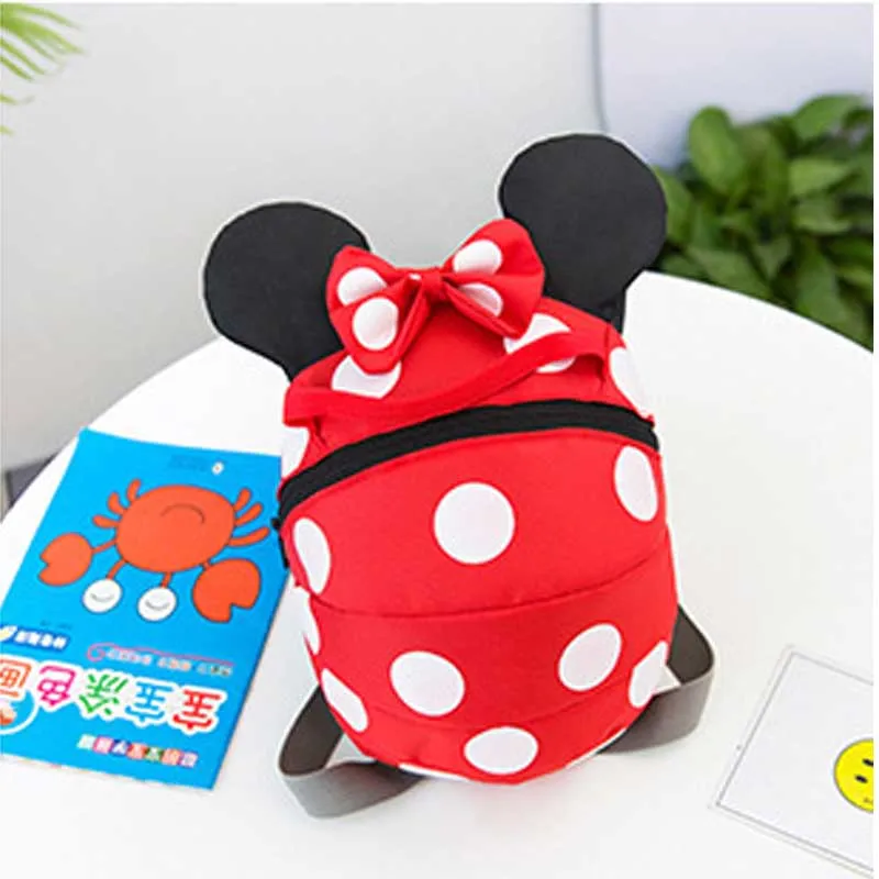 Милый рюкзак с Минни, волнистый рюкзак для малышей, школьный рюкзак для детского сада, 3D мультяшный динозавр, Сумка с животными, модная игрушка для детей - Цвет: 2