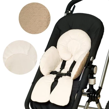 

Baby Stroller Cushion Car Seat Accessories Carriage Thermal Pad Liner Children Shoulder Belt Strap Cover Neck Protection Pad