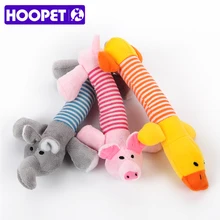 HOOPET собака игрушка мягкие короткие Вышивка Крестом Нить милые игрушки школа звучала игрушка три формы