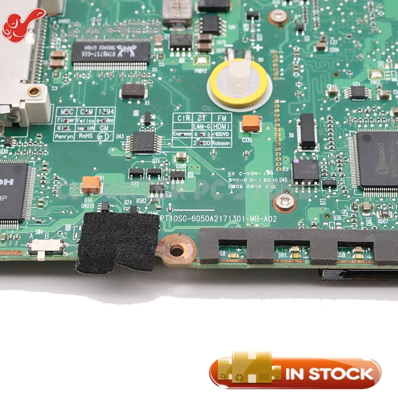 NOKOTION V000125160 6050A2171301-MB-A02 для toshiba Satellite A300 A305 материнская плата для ноутбука 965PM DDR2 с графическим слотом IDE DVD