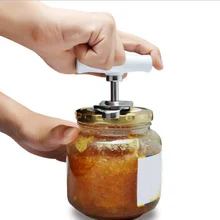 Консервный нож из нержавеющей стали, регулируемые открывалки для банок, ручное спиральное уплотнение, крышка для снятия крученого винта, открывалка для бутылок, кухонные гаджеты