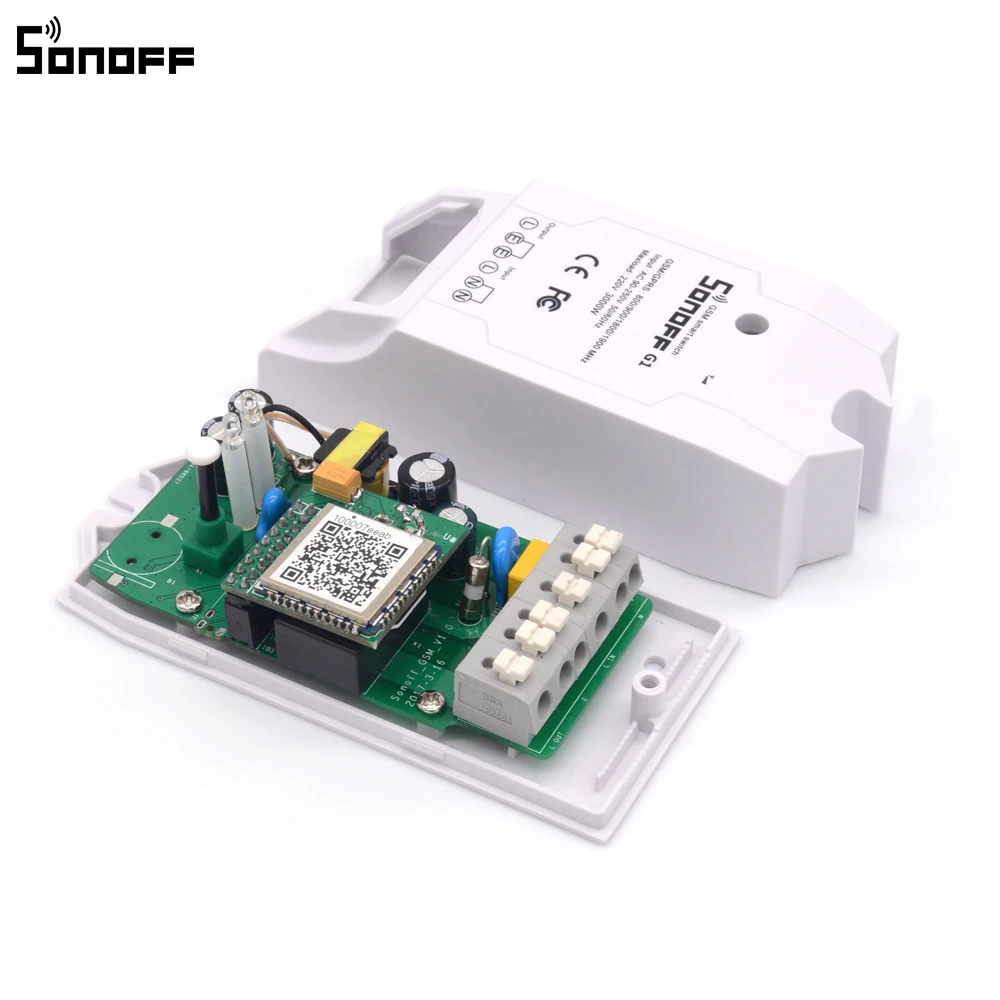 Sonoff G1 GPRS GSM пульт дистанционного управления умный WiFi переключатель поддержка SIM