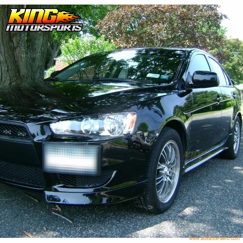 Для 08-17 Mitsubishi Lancer OE стиль PP боковая юбка