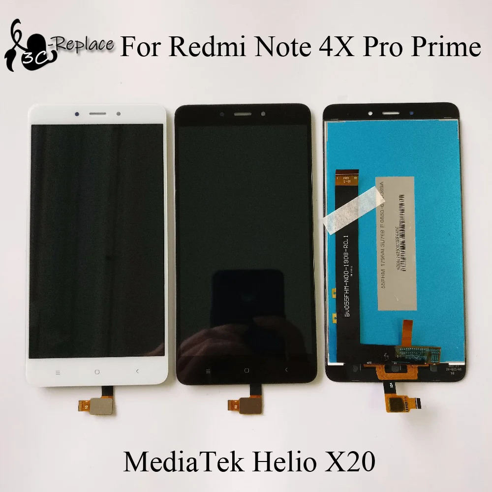 100% протестированный ЖК экран + сенсорный дигитайзер для Xiaomi redmi note 4X pro prime 4