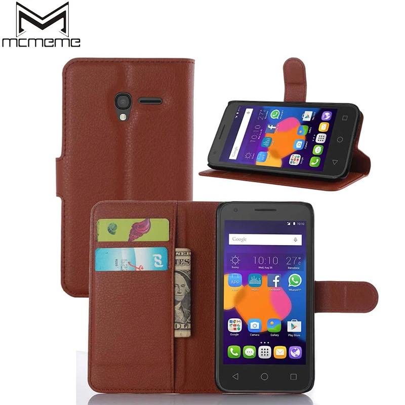 

Luxury Wallet PU Leather Flip Case For Alcatel One Touch Pop 3 5.0 inch OT5015 5015D 5015A 5015X 5016A 5065D Phone Back Cover