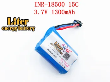 

3.7V 1300mAh 18500 15c Lipo battery For UDI 001 UDI001 for HQ HuanQi 960 2.4G remote control boat speedboat 3.7v RC LIPO battery