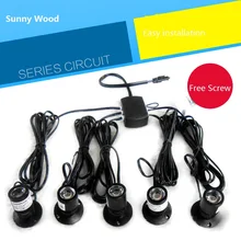 Светодиодный светильник спот, 85-265Vac мини набор болтов, диск с драйверами 1 шт. 2/3/4/5/6/7/8/9 1 Вт до минус 30 градусов, свет ювелирных изделий, разветвитель лампы для контуража