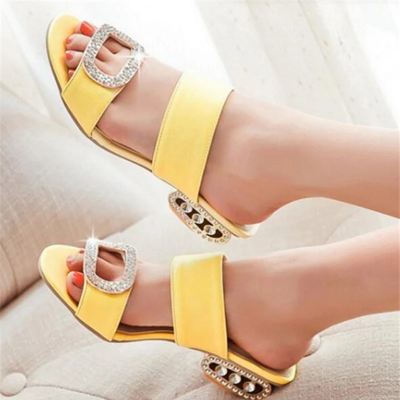 Купить Шлепки Женские На Каблуке