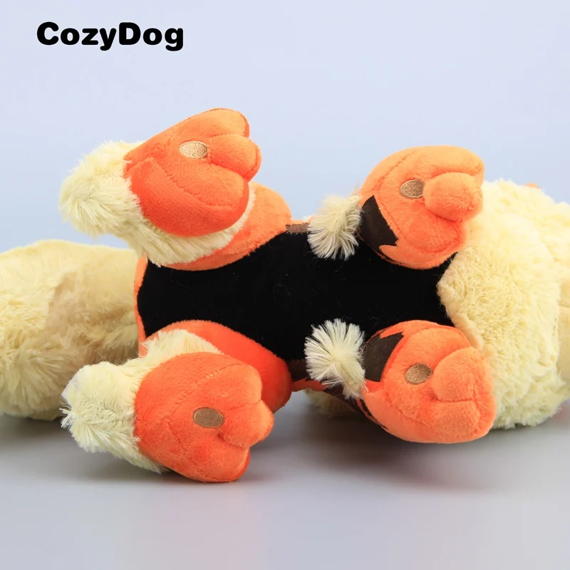 Аниме Мультяшные фигурки Arcanine 13 дюймов плюшевая игрушка кукла мягкие пушистые