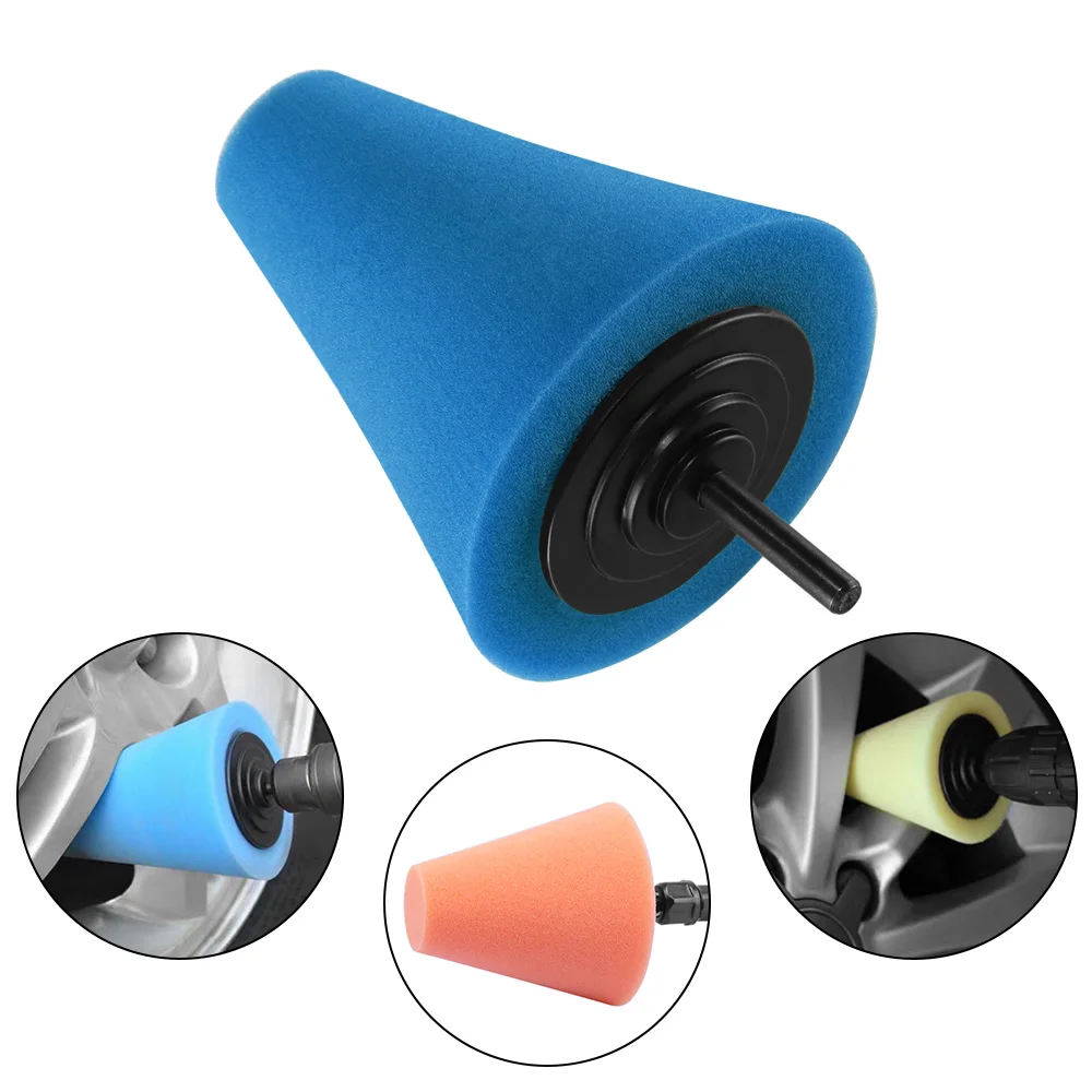 Universal Car Automotive Foam Sponge Polishing Cone Shaped Buffing Pads
