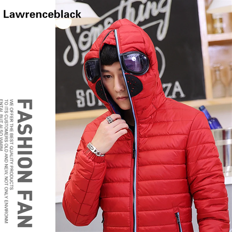 

Man Winter Jackets Hooded Zipper Parkas Slim Fitness Quilted Padded Cotton Coat Male Brand-Clothing Campera Invierno Hombres 633