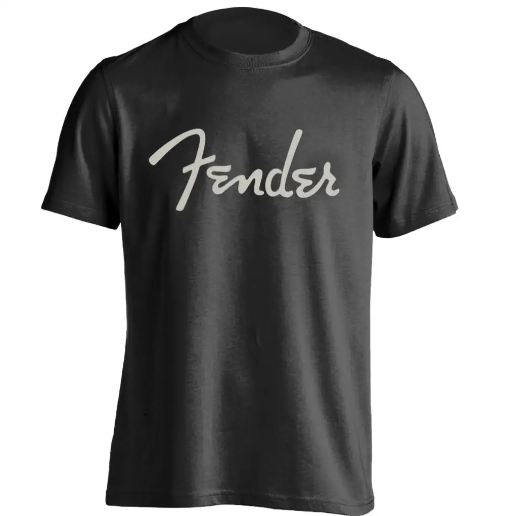 fender Mens & Womens Rock Printing T Shirt-in T-Shirts from Men's ...