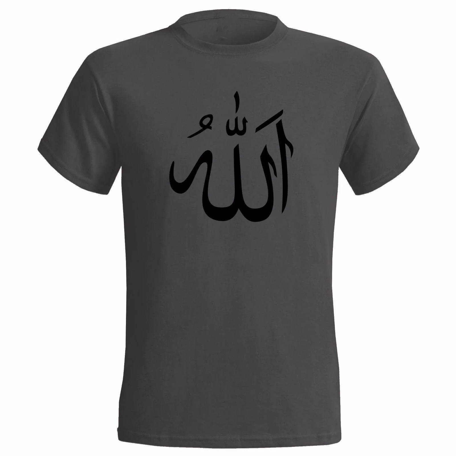 Мужская футболка с надписью ALLAH на арабском языке мусульманском исламском стиле