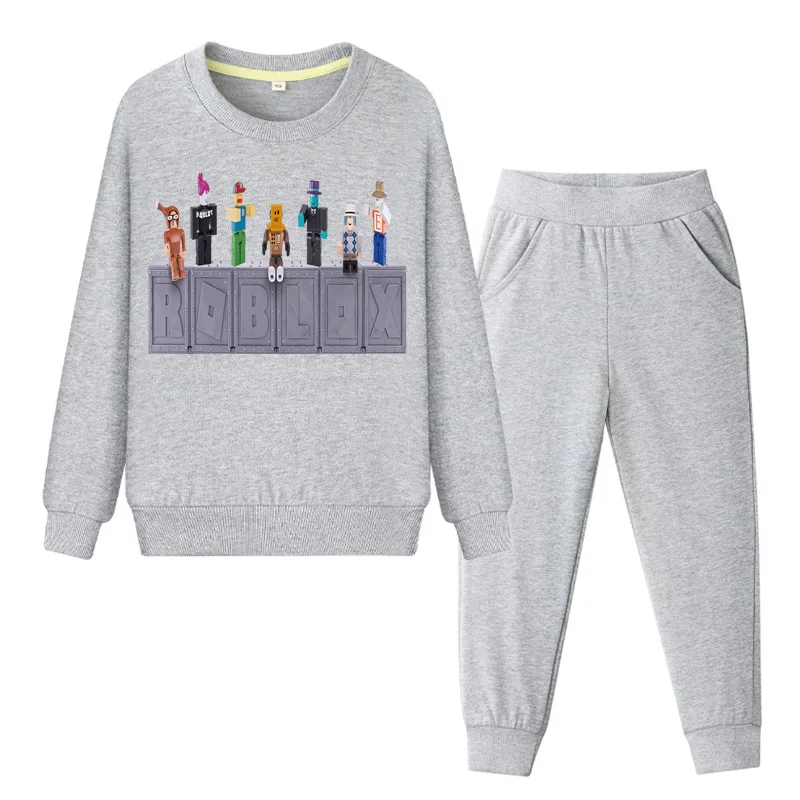 Boys Outfits Girls 2019 Clothing Sets Children Roblox Hoodies Pant