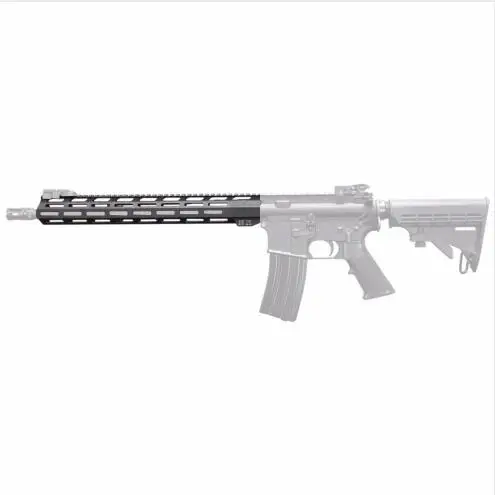 MLOK " 9" 1" 12" 13," 15" 1" AR15 поплавок M-LOK Handguard Пикатинни тонкий стиль стальной бочонок гайка для прицела