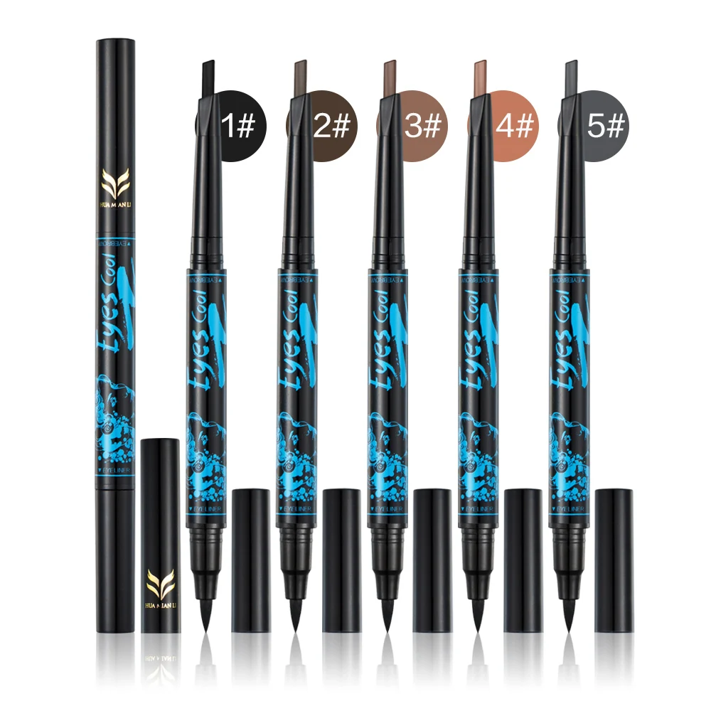 Huamianli 5 цветов make up карандаш Карандаш для глаз Водонепроницаемый бровей Красота Pen