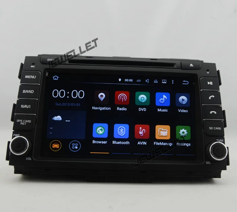 

Quad core 1024*600 HD screen Android 9.0 Car DVD GPS radio Navigation for Kia Carnival 2015-2016 with 4G/Wifi DVR OBD 1080P