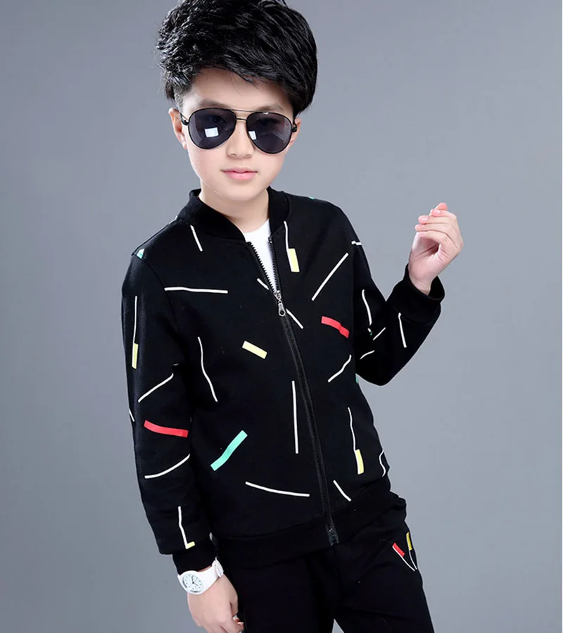 Boys Clothing Sets Spring Autumn Children Sport Suits Long Sleeve Boys Clothes 3 PCS Kids Tracksuit 4 6 8 10 11 12 13 Years