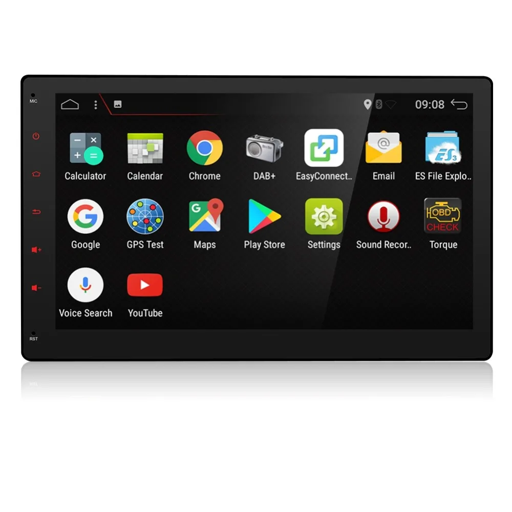 Perfect 32G ROM 2 din 10.1 inch Octa core Android 9.0 Car Radio GPS Navigation with capacitive screen stereo Bluetooth wifi 3g 1