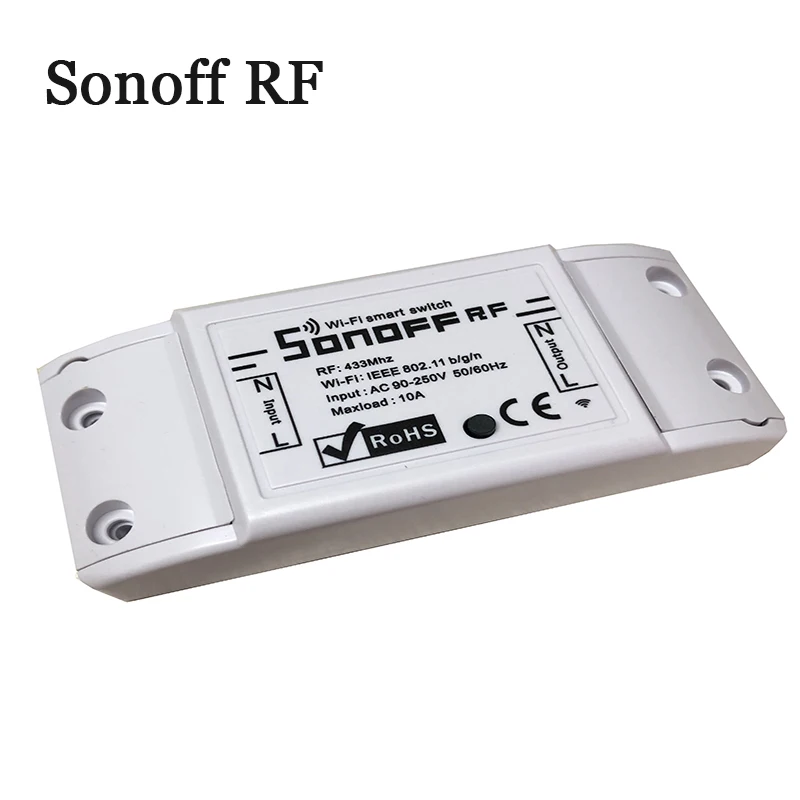 Беспроводной Выключатель Sonoff с поддержкой Wi Fi 433 МГц|Модули для умного дома| |