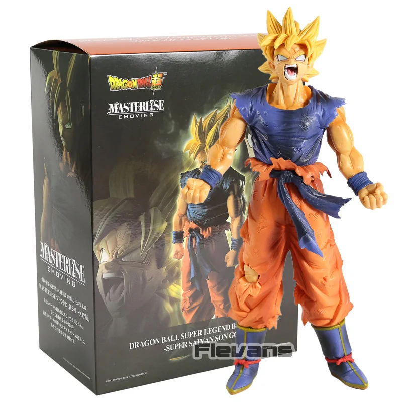 Dragon Ball Super Battle Legend SSJ Goku Kuji Prize Figure Collectible Model Toy - Цвет: A box