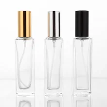 10pcs/lot 20ml clear Glass Empty Perfume Bottles Atomizer Spray Refillable Bottle Spray Scent Case with Travel Size Portable