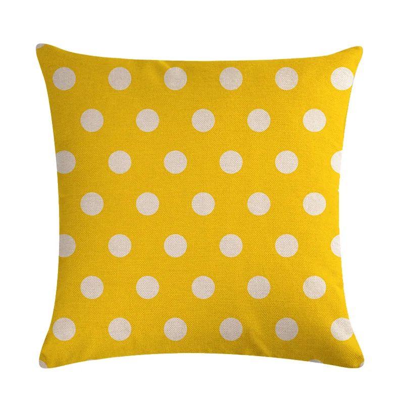 

Nordic Style Cushion Dot Star printed Throw Pillowcase Waist Pillow