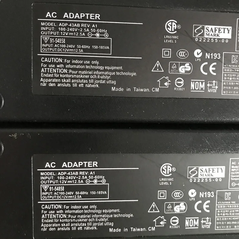 PICO BOX DC ATX PSU HTPC Mini PCAC адаптер питания постоянного тока 12 В 150 А 5 Вт выход 2 мм x вилка