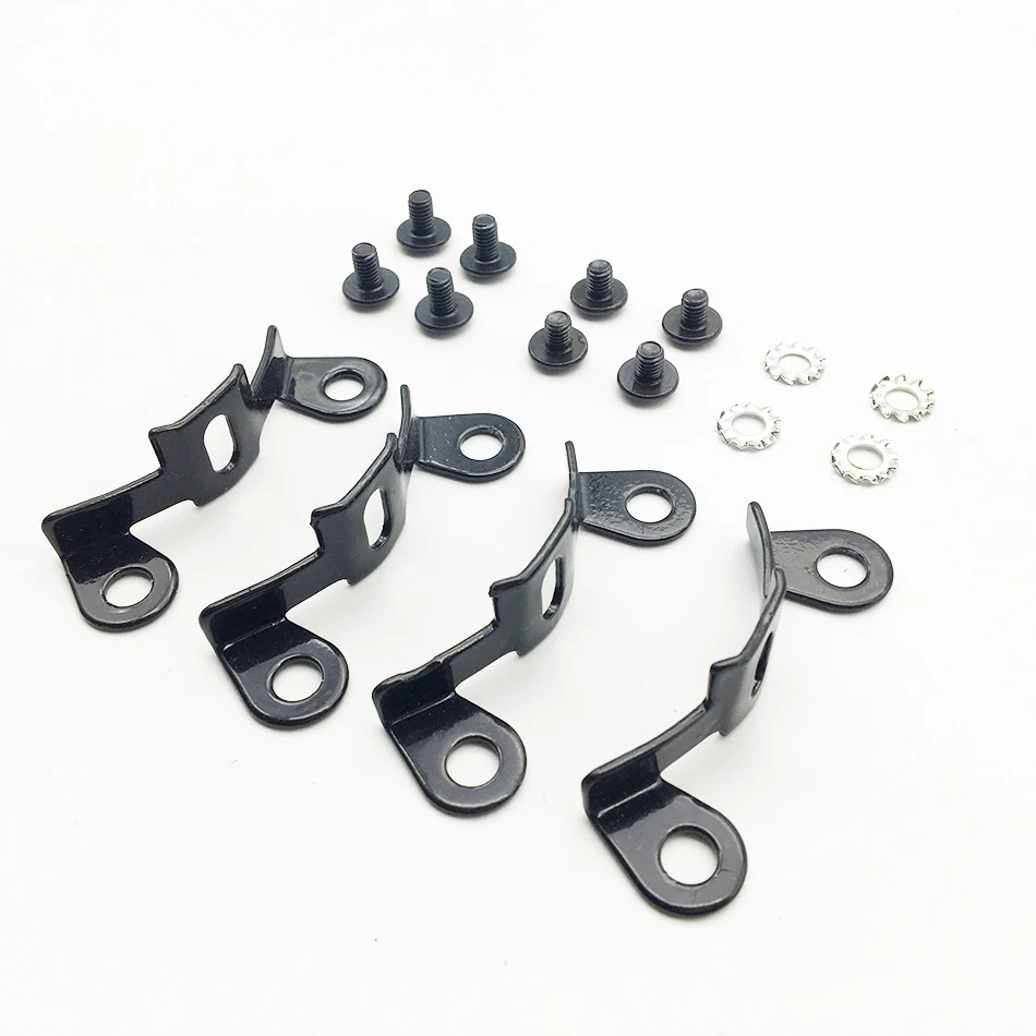 TAOCHIS Fog light Bracket Retrofit Tools Adapter Frame For M6 2.5 3.0 inch Fog lamp bi xenon Projector Lens Modify Screws Nuts