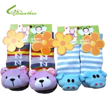 6 пар /лот новые стильные детские носки нескользящие носки прорезиненые носки модные носки для ребёнка хлопковые носки в подарок