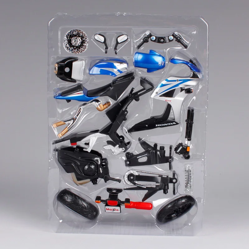 Сборная модель мотоцикла Maisto 1:12 Honda CBR 600RR сделай сам для детей игрушки подарки