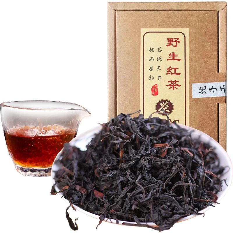 

100g 2018 Top Grade Yr Wild Old Tree Yunnan Lincang Feng Qing Honey Flavor Dianhong Tea Kung Fu Tea Black Red Tea Spring
